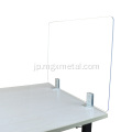 標準の透明な陽極酸化アクリルディバイダーメタルテーブルクランプ